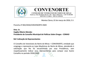 Leia mais sobre o artigo CONVENORTE indica representantes da maçonaria para o Conselho Municipal de Políticas sobre Drogas (COMAD)